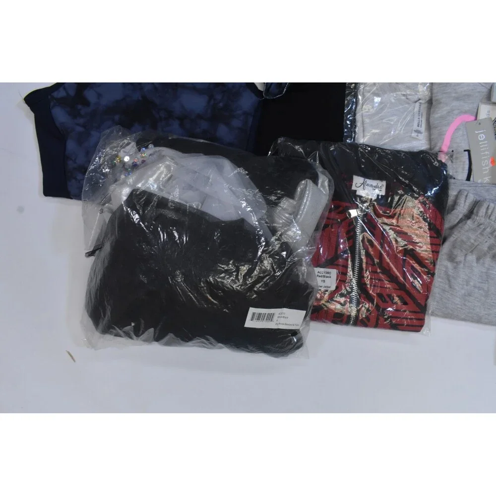 Wholesale Bulk Lot Of 15 Girls Size Small 6/7 Mixed Season Tops Bottoms Dresses